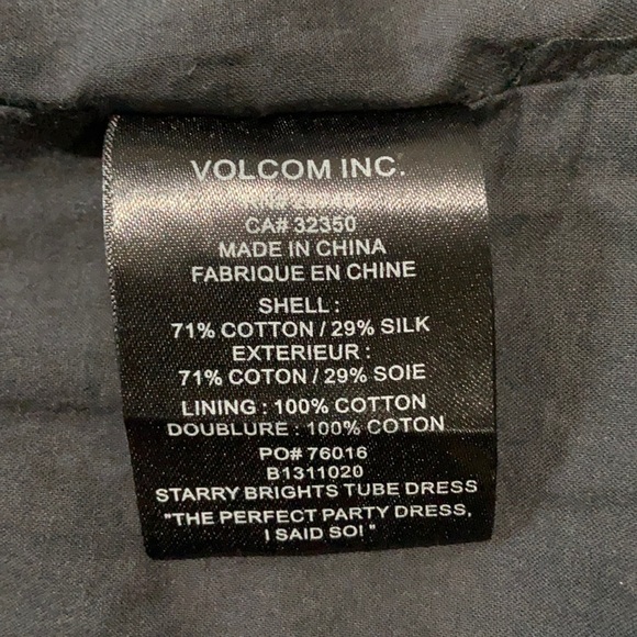 Volcom starry brights tube party dress - Picture 4 of 7
